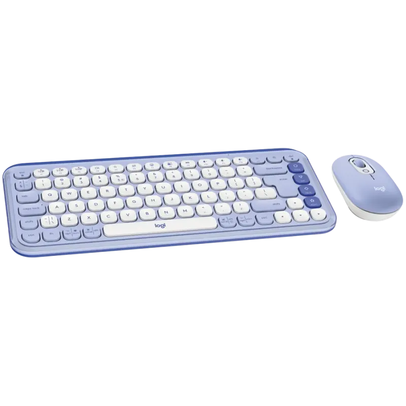 LOGITECH POP ICON COMBO - LILAC - US INT'L - BT - INTNL-973 - 1