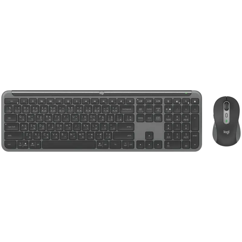 LOGITECH Signature Slim Combo MK950 - GRAPHITE - US INT'L - 2.4GHZ/BT- INTNL-973 - 1