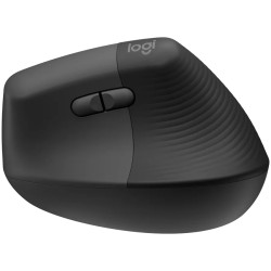 LOGITECH Lift Bluetooth Vertical Ergonomic Mouse - GRAPHITE/BLACK - 4