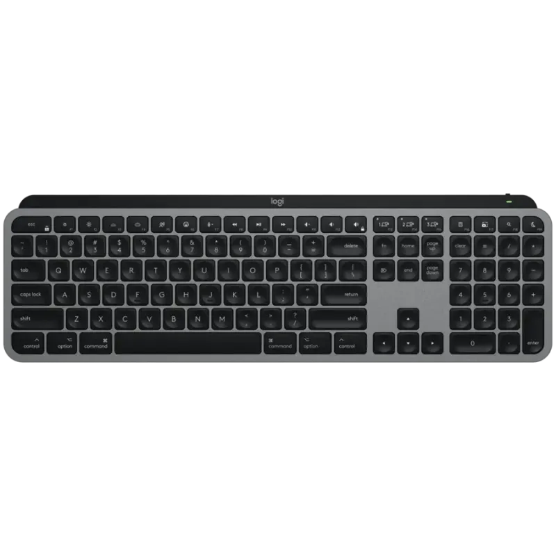 LOGITECH MX Keys S for Mac - SPACE GREY - US INT'L - BT - EMEA28-935 - 1