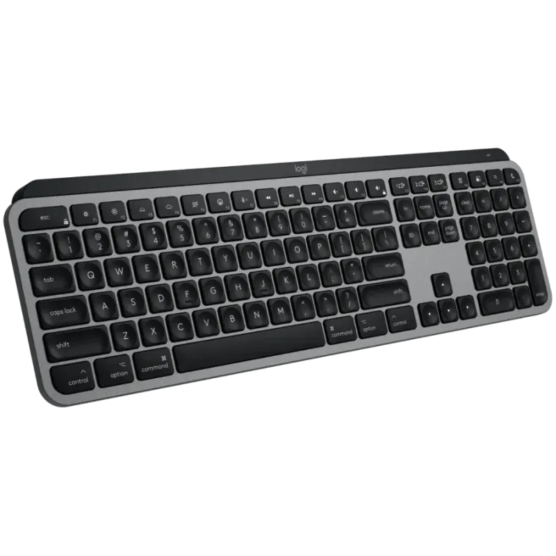 LOGITECH MX Keys S for Mac - SPACE GREY - US INT'L - BT - EMEA28-935 - 1