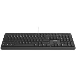 CANYON keyboard HKB-20 EN/BG Velvet Wired Black - 2