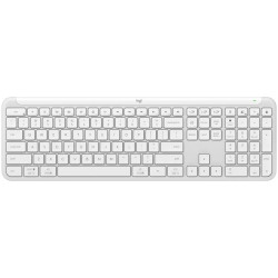 LOGITECH SIGNATURE SLIM WIRELESS KEYBOARD K950 - OFF WHITE - US INT'L - 2.4GHZ/BT - INTNL-973 - 1