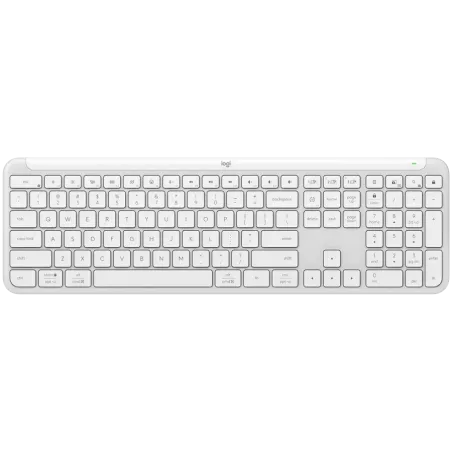 LOGITECH SIGNATURE SLIM WIRELESS KEYBOARD K950 - OFF WHITE - US INT'L - 2.4GHZ/BT - INTNL-973 - 1