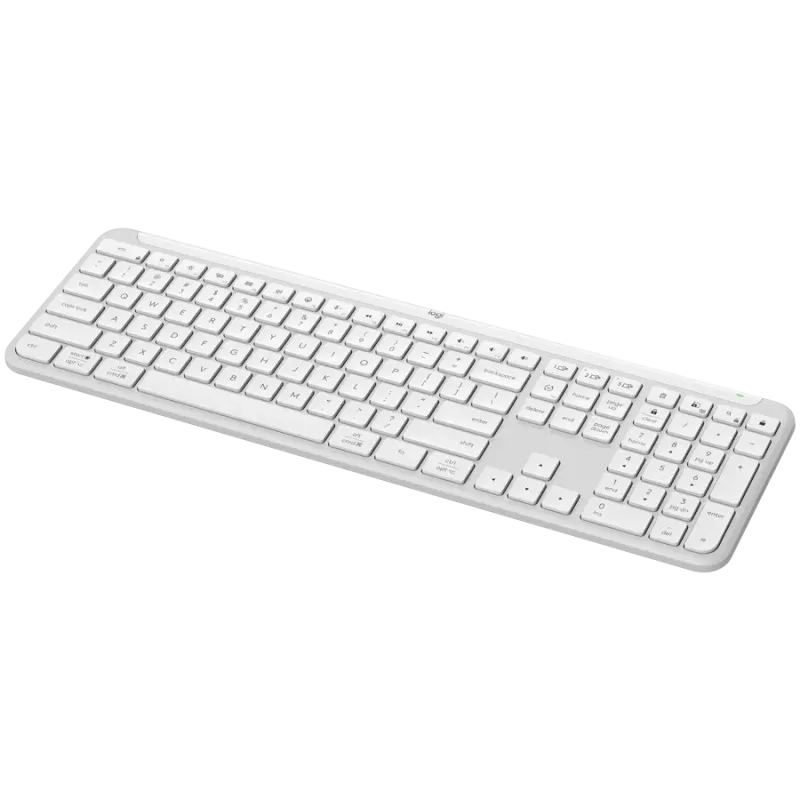 LOGITECH SIGNATURE SLIM WIRELESS KEYBOARD K950 - OFF WHITE - US INT'L - 2.4GHZ/BT - INTNL-973 - 1
