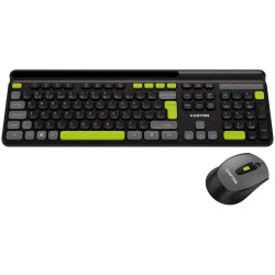 CANYON HSET-W5 EN Keyboard+Mouse AAA+AA Wireless Black - 2