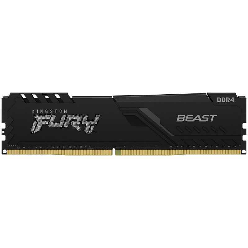 KINGSTON DRAM 8GB 3200MHz DDR4 CL16 DIMM FURY Beast Black EAN: 740617319910 - 1
