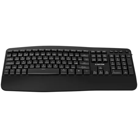 CANYON keyboard HKB-W6 Wireless Black - 1