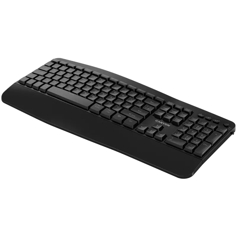 CANYON keyboard HKB-W6 Wireless Black - 1