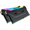 Corsair 16GB (2 x 8GB) DDR4 DRAM 3200MHz C16-18-18-36 Vengeance RGB PRO Memory Kit - Black - 1