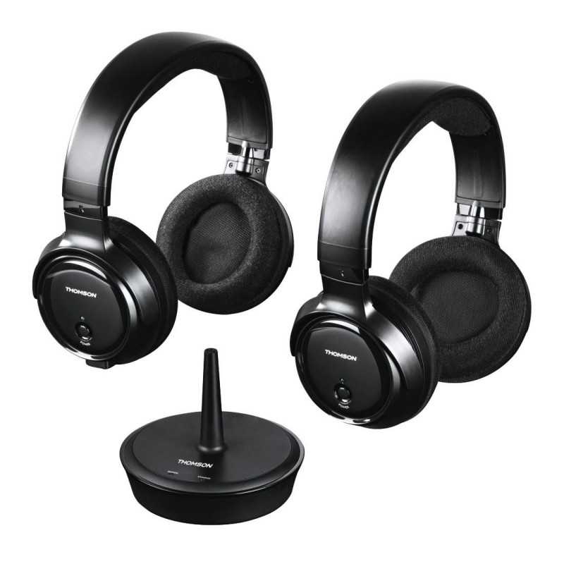 Wireless headset HAMA Thomson WHP3203 , Black - 1