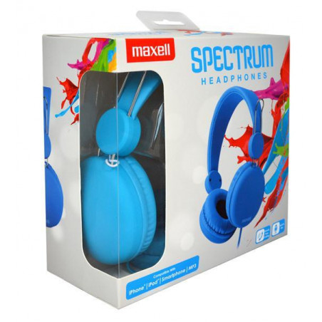 Headphones MAXELL HP SPECTRUM, SMS-10S , Blue - 2