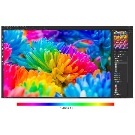 Графичен дисплей таблет HUION Kamvas Pro 22 2019 GT2201, Черен - 3