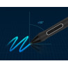 Графичен таблет HUION Inspiroy Keydial KD200, USB-C, Bluetooth, Metal Grey - 11
