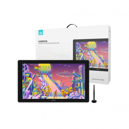 Графичен дисплей таблет HUION Kamvas 24 Plus GS2402, тъмно сив - 2