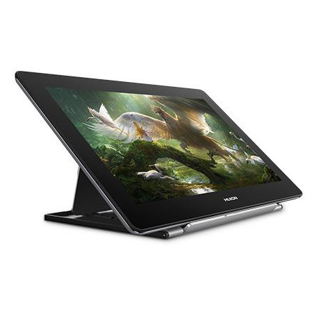 Графичен дисплей таблет HUION Kamvas Pro Pro 16 4K GT1561, USB-C, Черен/Сребрист - 2