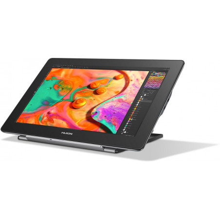 Графичен дисплей таблет HUION Kamvas Pro Pro 16 4K GT1561, USB-C, Черен/Сребрист - 4