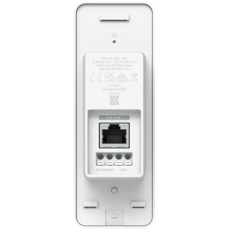 Ubiquiti Access Ultra Tamper-resistant access reader with a built-in hub for complete, single-door entry control from one device