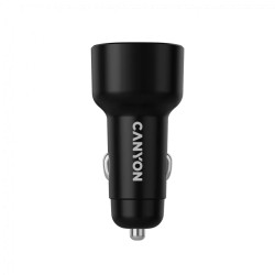 CANYON car charger OnDrive 60 PD 60W 2xUSB-C Black - 5