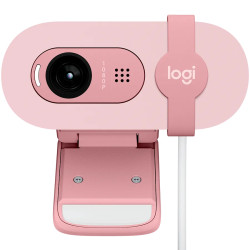 LOGITECH Brio 100 Full HD Webcam - ROSE - USB - 1