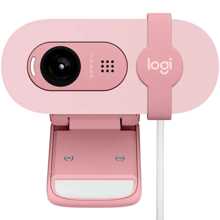 LOGITECH Brio 100 Full HD Webcam - ROSE - USB - 1