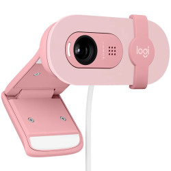 LOGITECH Brio 100 Full HD Webcam - ROSE - USB - 3
