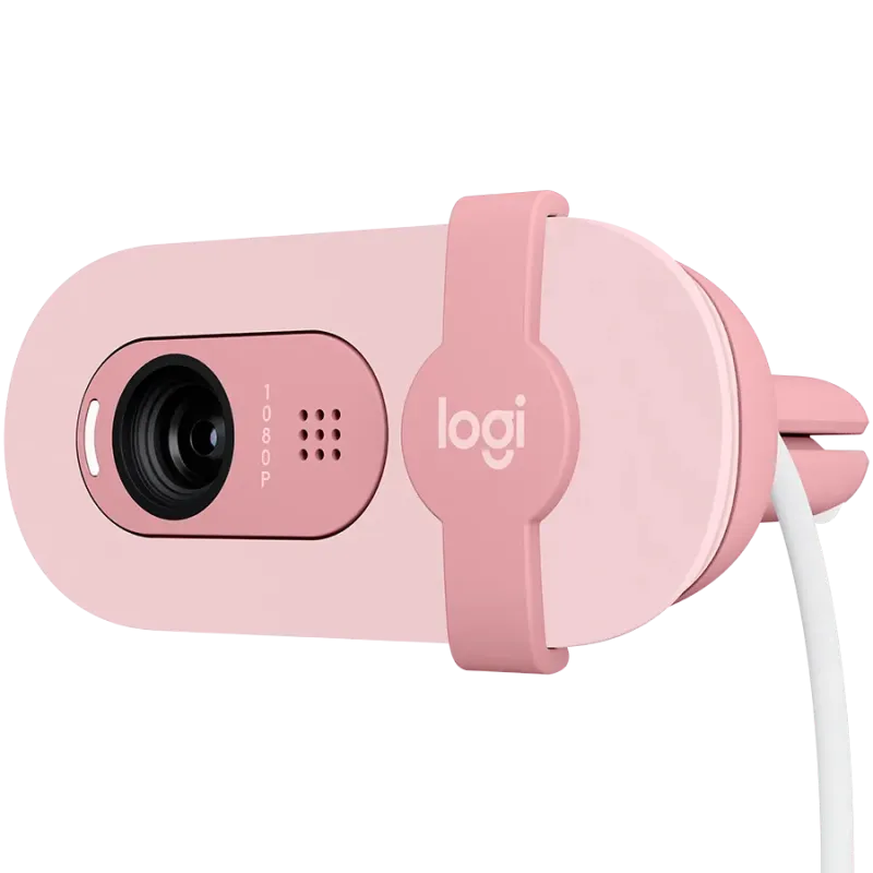 LOGITECH Brio 100 Full HD Webcam - ROSE - USB - 1