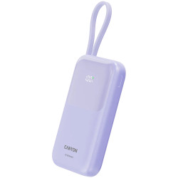 CANYON power bank OnPower 101 built-in cable 10000 mAh PD22.5W Purple - 2