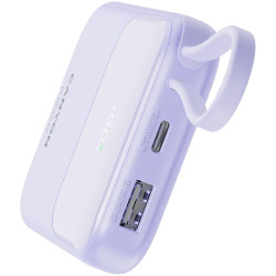 CANYON power bank OnPower 101 built-in cable 10000 mAh PD22.5W Purple - 6