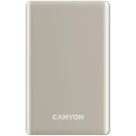 CANYON power bank OnPower 505 slim Magnetic 5000 mAh PD20W Beige - 1