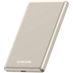 CANYON power bank OnPower 505 slim Magnetic 5000 mAh PD20W Beige - 2