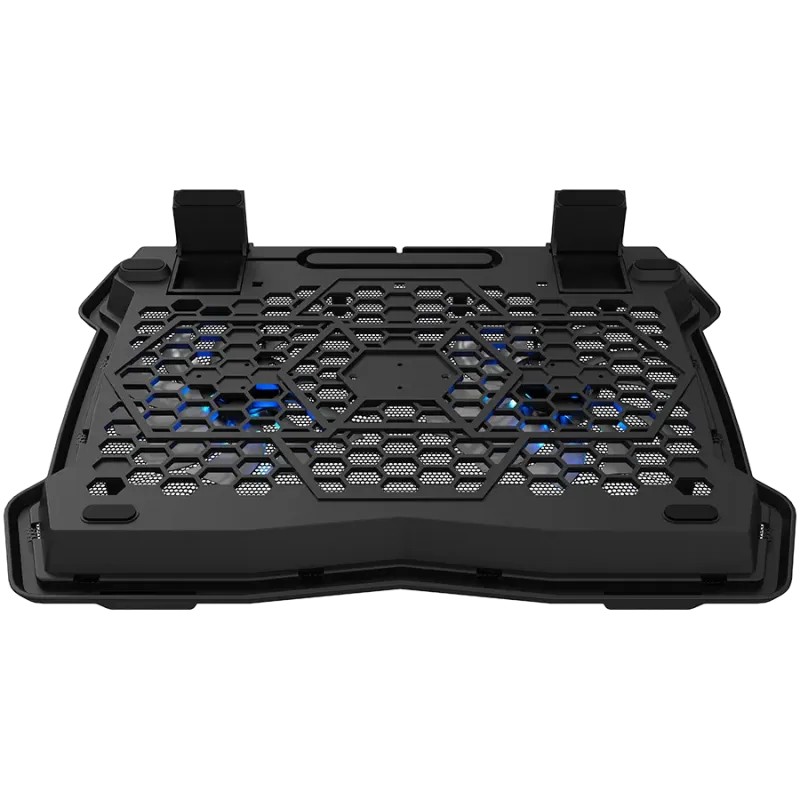 CANYON NS03, Cooling stand dual-fan with 2x2.0 USB hub, support up to 10”-15.6” laptop, ABS plastic and iron, Fans dimension:125