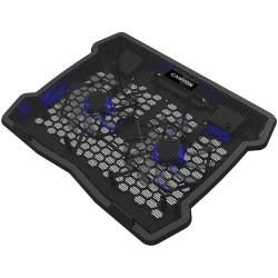 CANYON NS03, Cooling stand dual-fan with 2x2.0 USB hub, support up to 10”-15.6” laptop, ABS plastic and iron, Fans dimension:125
