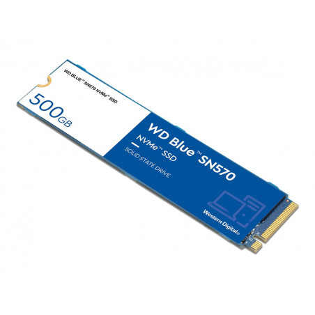 WD Blue SSD SN570 NVMe 500GB M.2 2280 PCIe Gen3 8Gb/s internal single-packed - 3