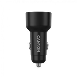 CANYON car charger OnDrive 85 PD 85W USB-A+USB-C Black - 5