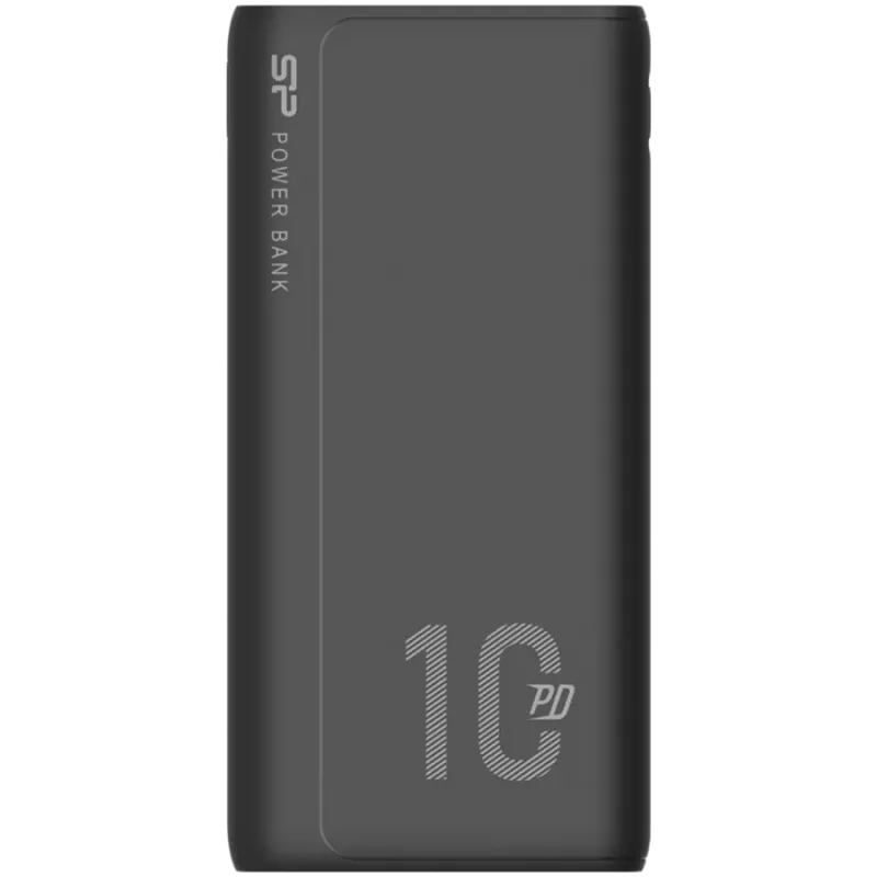 Silicon Power QP15 10.000mAh PowerBank  500 charging cycles 2x USB A Out, 1x Micro USB in + 1x USB C In/out, Li-Polymer, 10000mA
