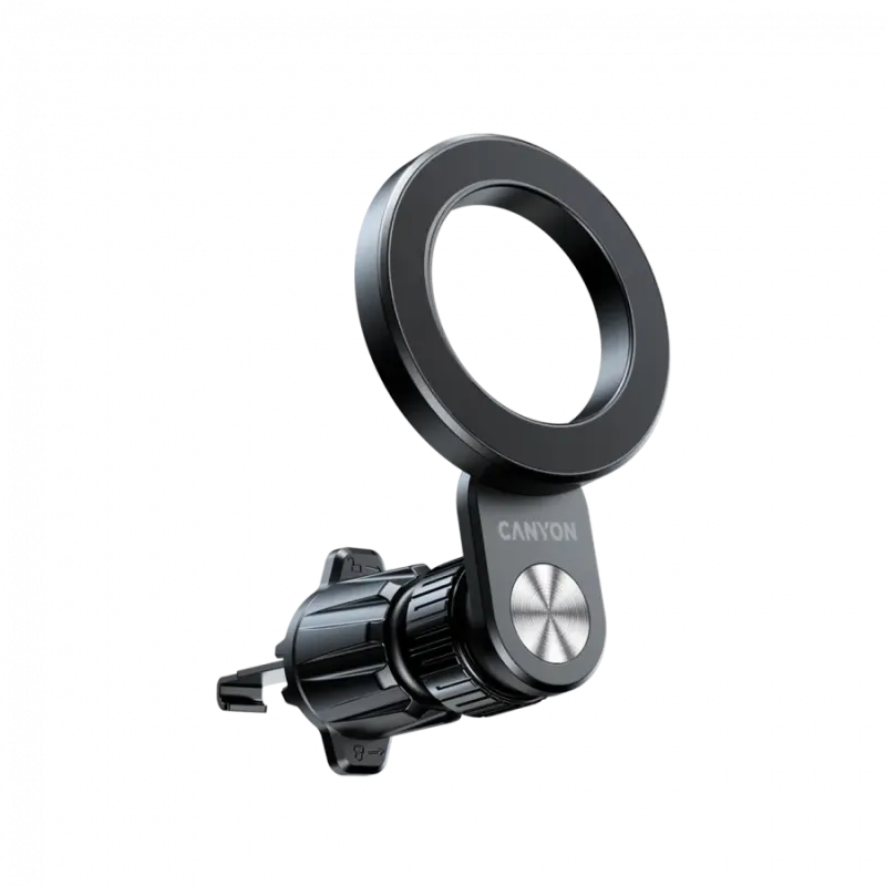 CANYON Magnetic car holder OnGrip 12 suction + air vent Black - 1