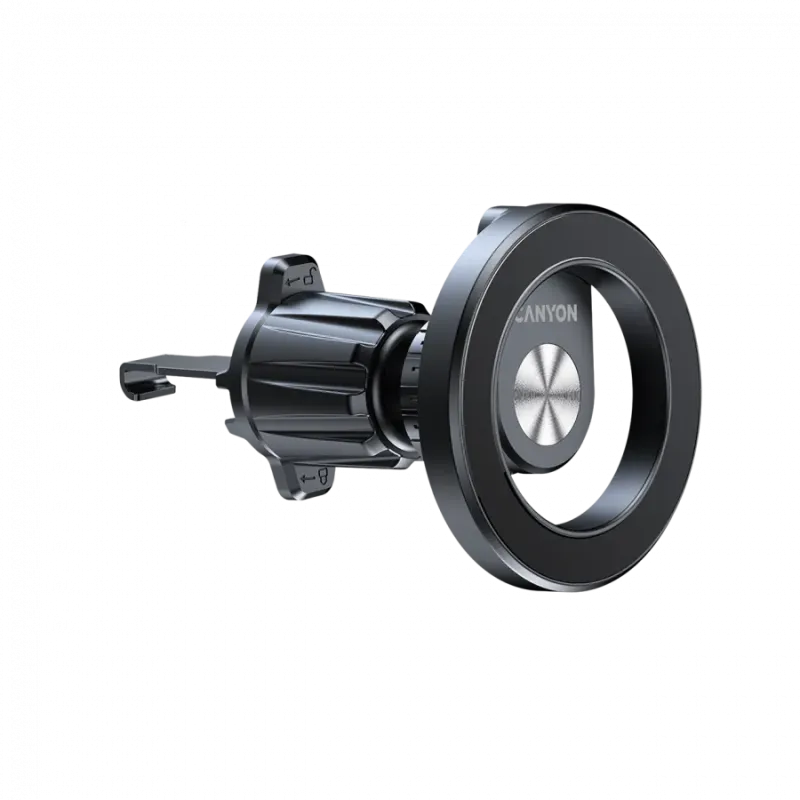 CANYON Magnetic car holder OnGrip 12 suction + air vent Black - 1