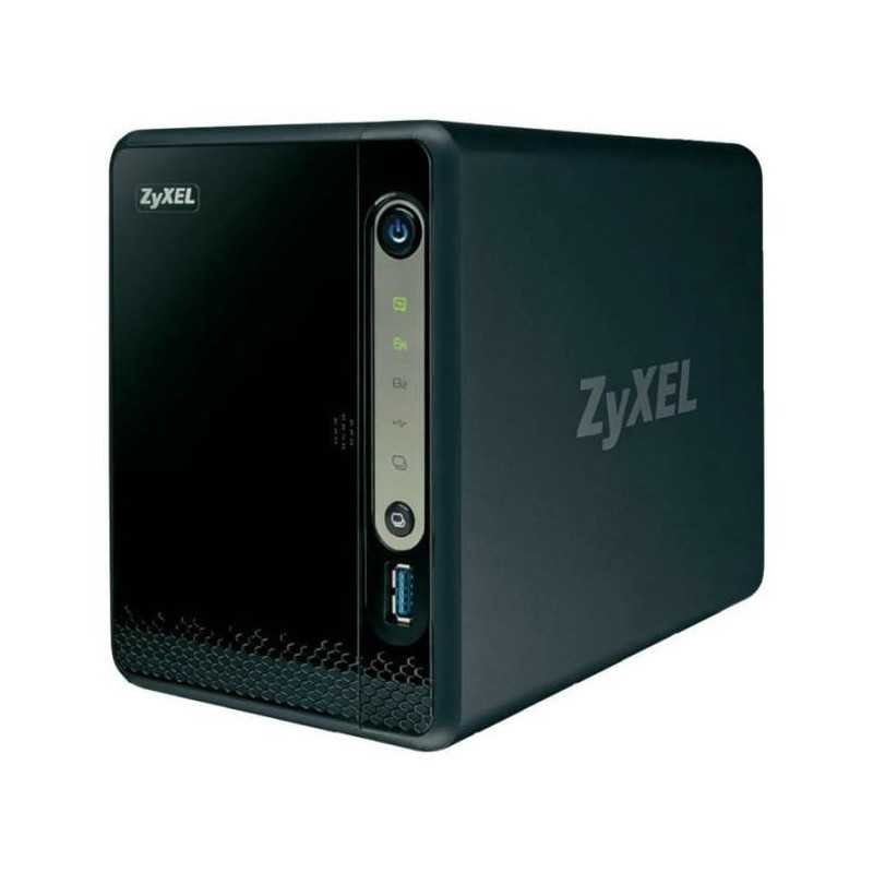Мрежов сторидж ZyXEL NAS-326, за 2 диска, до 12TB, 1.3GHz, 512MB, Гигабит, USB3.0 - 1