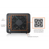 Мрежов сторидж ZyXEL NAS542, за 4 диска, до 24TB, 1.2GHz, 1GB, Гигабит, USB3.0 - 2