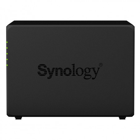 Мрежов сторидж Synology DS920+, за 4 диска, до 64TB, 2.0GHz, 4GB, Гигабит, USB3.0 - 2