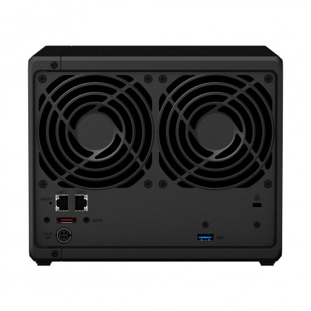 Мрежов сторидж Synology DS920+, за 4 диска, до 64TB, 2.0GHz, 4GB, Гигабит, USB3.0 - 3