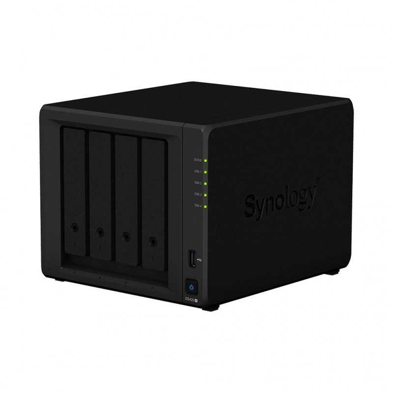 4-bay Synology NAS server for Small and Medium Business DS420+ - 1 4-bay Synology NAS server for Small and Medium Business DS420+ - 1