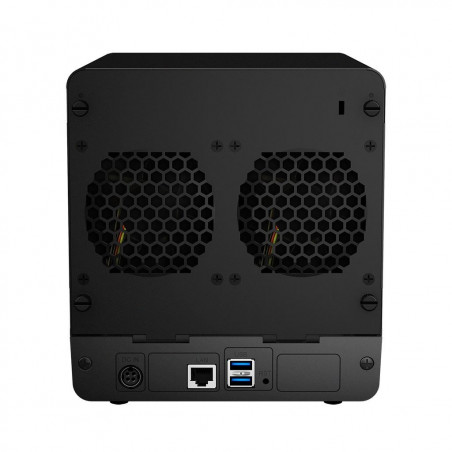 Мрежов сторидж Synology DS420J, за 4 диска, до 64TB, CPU 1.4 GHz, 1GB, Гигабит, USB3.0 - 3