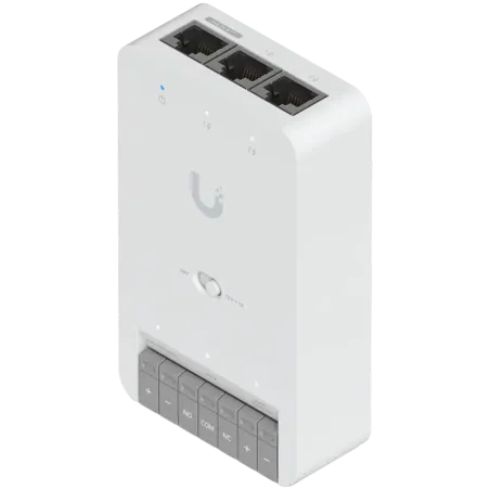 Ubiquiti UA-HUB-DOOR-MINI Compact Access Control Hub for a single door, Connect and power via PoE++ - 1