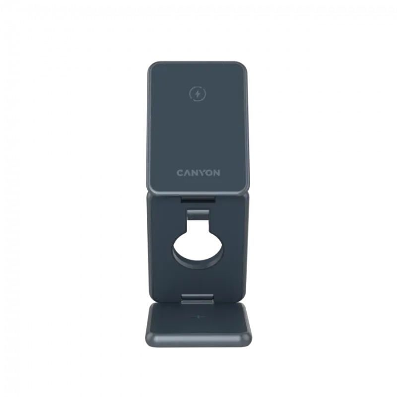CANYON Foldable wireless charger OnCharge 309 15W 3in1 Metal - 1