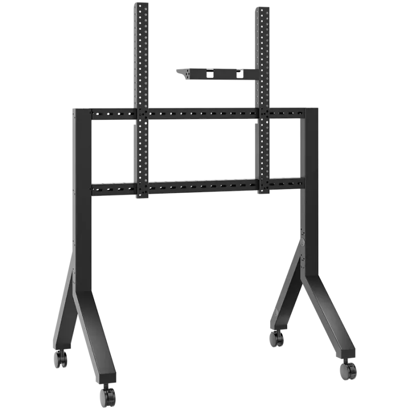 ONKRON Mobile TV stand for 70"-110" Screens up to 125 kg, Black - 1