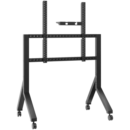 ONKRON Mobile TV stand for 70"-110" Screens up to 125 kg, Black - 1