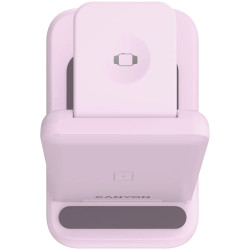 CANYON wireless charger WS-304 15W 3in1 Iced Pink - 7
