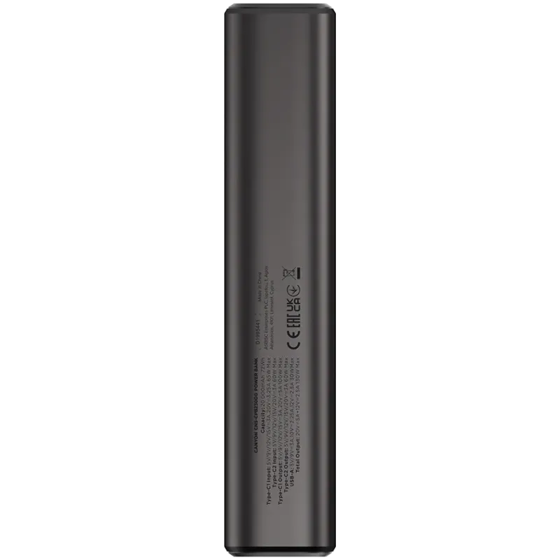 CANYON power bank OnPower 230 TFT 20000 mAh PD130W Dark Grey - 1